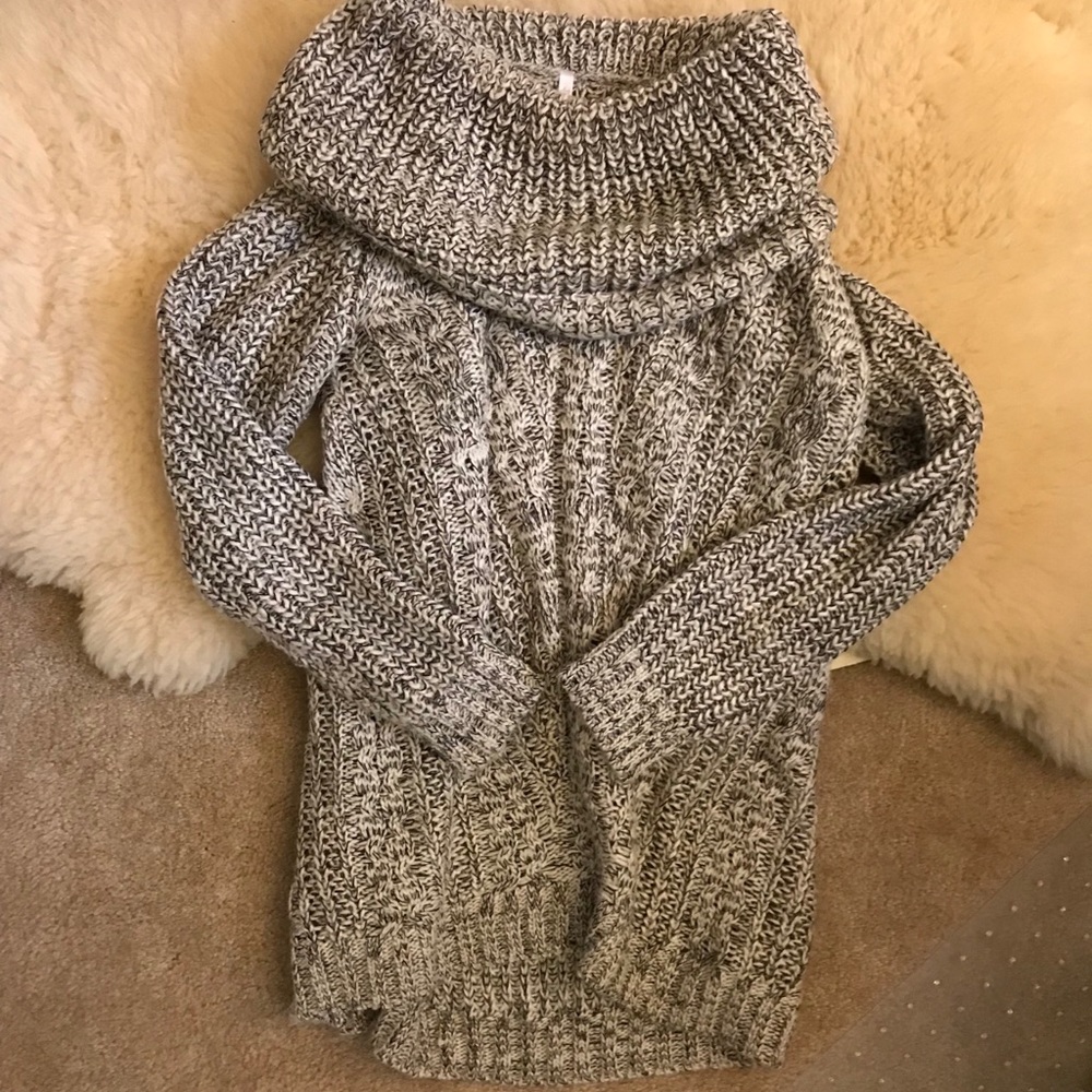 PinkBlush cowl neck sweater